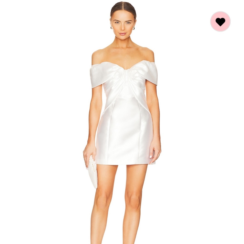 Revolve white elliat espousal dress